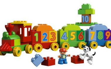LEGO DUPLO My First Number Train Building Set