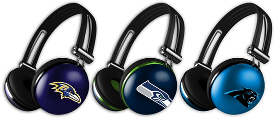NFL Tough Base the Noise Headphones with Microphone