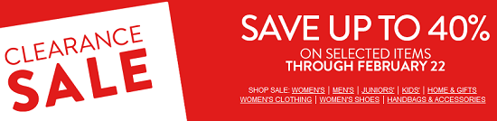 Nordstrom Clearance Sale 2-11-15