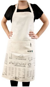 SUCK UK Apron Cooking Guide