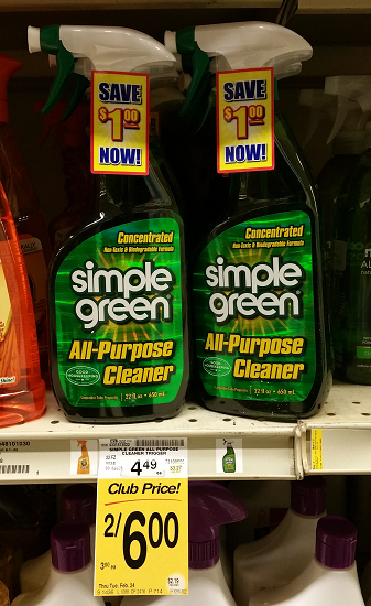 Safeway-Simple-Green-All-Purpose-Cleaner-Peelies-attached