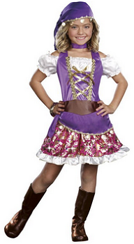 SugarSugar Kids Gypsy Princess Costume