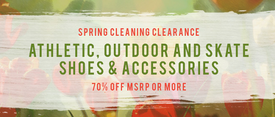 6pm - Spring Clearance