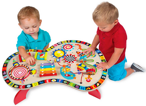 ALEX Toys - ALEX Junior, Sound and Play Busy Table Baby Activity Center with (7) Activities