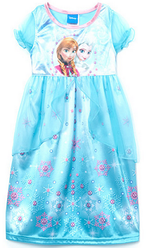 Blue Frozen Fantasy Nightgown - Toddler & Girls