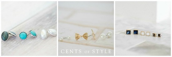 Cents of Style - Set of 3 Studs