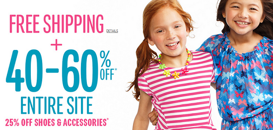 Childrens Place - free shipping 3-16-15