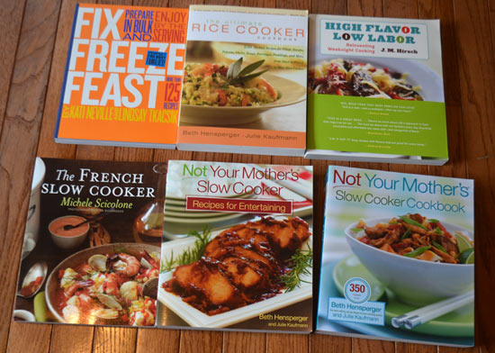 Cookbooks-Slow-Cooker-Lot-sold