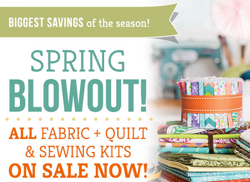 Craftsy - spring blowout