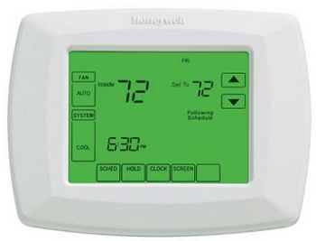Honeywell 7-Day Universal Touchscreen Programmable Thermostat