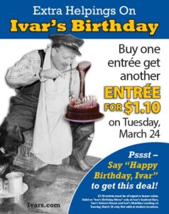 Ivars-110-birthday-deals