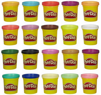 Play-Doh Super Color, 20-Pack