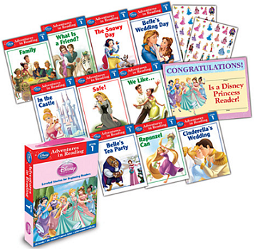 Reading Adventures Disney Princess - Level 1 Boxed Set