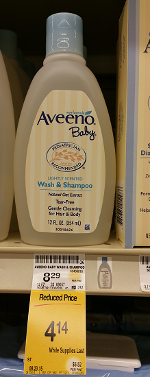 Safeway-Aveeno-Lightly-Scented-Baby-Wash-reduced-price