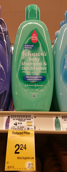 Safeway-Johnsons-No-More-Tears-Shampoo-reduced-price