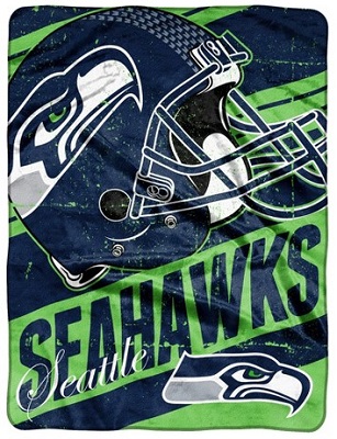 Seattle Seahawks 46x60 blanket