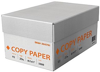 Staples - copy paper