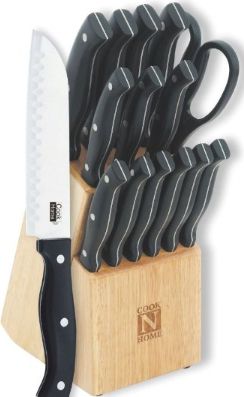 Cook-N-Home-15-piece-Cutlery-Set-Storage-Block