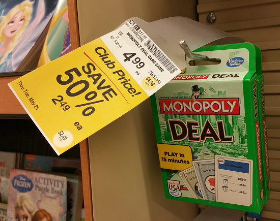 Safeway-Monopoly-Card-Game