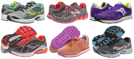 Saucony and New Balance Women Shoes 4-6-15