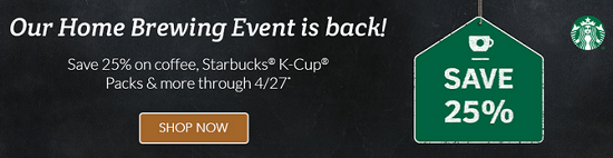 Starbucks Home Brewing Event