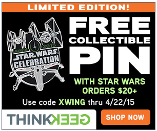 ThinkGeek- Star Wars Pin