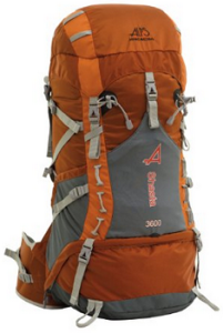 ALPS Mountaineering Shasta 3600 Internal Frame Pack, Rust