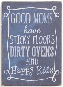 Good Moms Box Sign