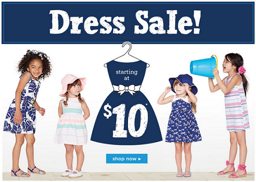 Gymboree - Dress Sale starting at 10dollars
