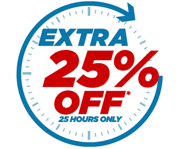 JC Penney - 25 hour sale