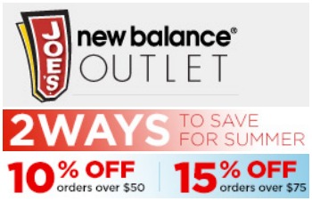 Joes New Balance Outlet - Memorial Day