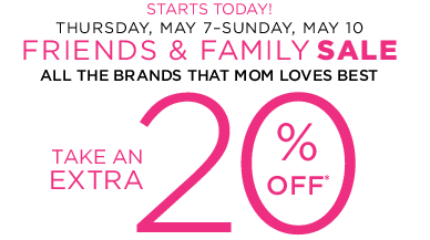 Kohls - Friends and Family 5-7-15