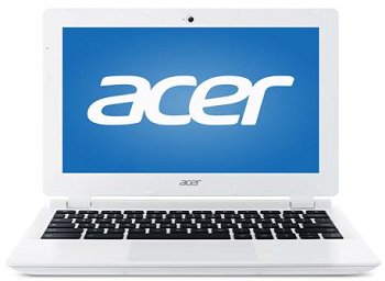 Refurbished Acer White 11.6 CB3-111-C8UB Chromebook PC with Intel Celeron N2830 Dual-Core Processor, 2GB Memory, 16GB SSD and Chrome OS