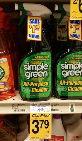 Safeway-Simple-Green-All-purpose-cleaner-peelies-attached