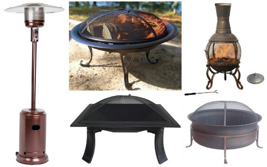Target- outdoor heaters and fire pits