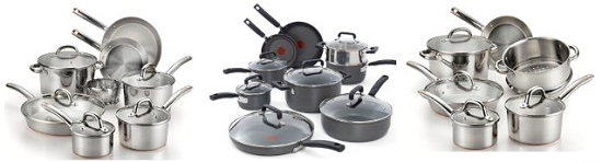 Amazon Gold Box - T-fal Cookware Sets