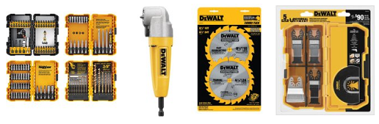 Amazon Gold Box - up to 55percent off select DEWALT power tool accessories