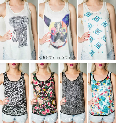 Cents of Style - summer tanks
