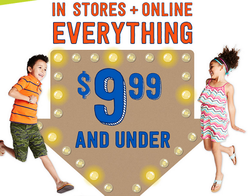 Crazy 8 - everything 9.99 and under