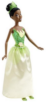 Disney Princess Sparkling Princess Tiana Fashion Doll