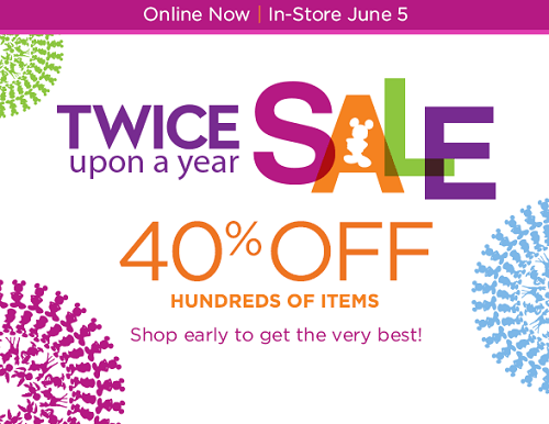 Disney Store - Twice Upon A Year Sale