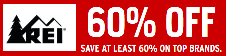 REI Outlet - 60percent off