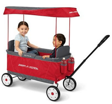Radio Flyer Kid's Ultimate EZ The Best Folding Wagon Ride On