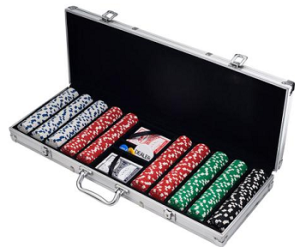 500 Dice Style Casino Weight Poker Chip Set