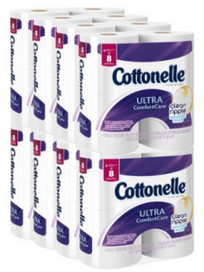 Cottonelle Ultra Comfort Care Toilet Paper, Double Roll Economy Plus Pack, 32 Count