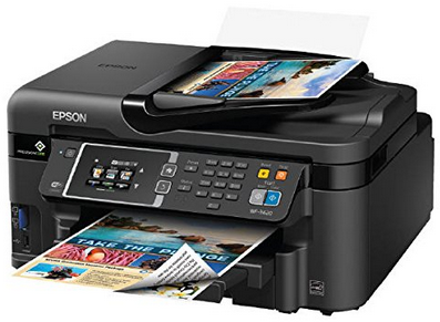 Epson WorkForce WF-3620 WiFi Direct All-in-One Color Inkjet Printer, Copier, Scanner