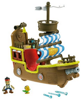 Fisher-Price Disney's Jake and The Never Land Pirates - Jake's Musical Pirate Ship Bucky