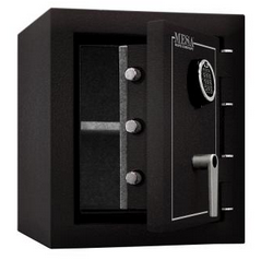 MESA 1.7 cu. ft. All Steel Burglary and Fire Safe with Electronic Lock in Hammered Grey