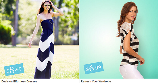 Zulily - Effortless Dresses and Refresh Wardrobe