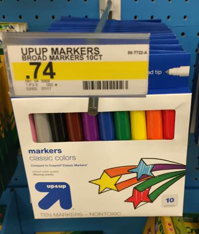 Washable : Markers : Target